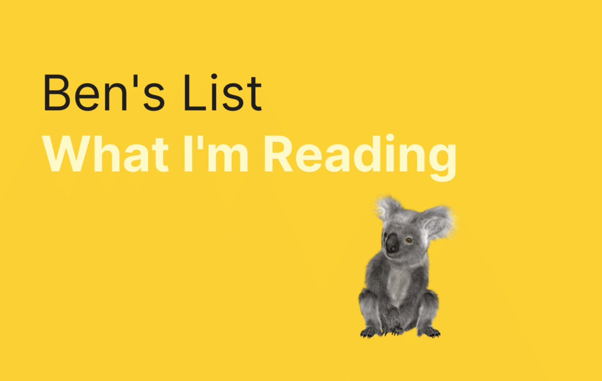 Ben s List 1 5