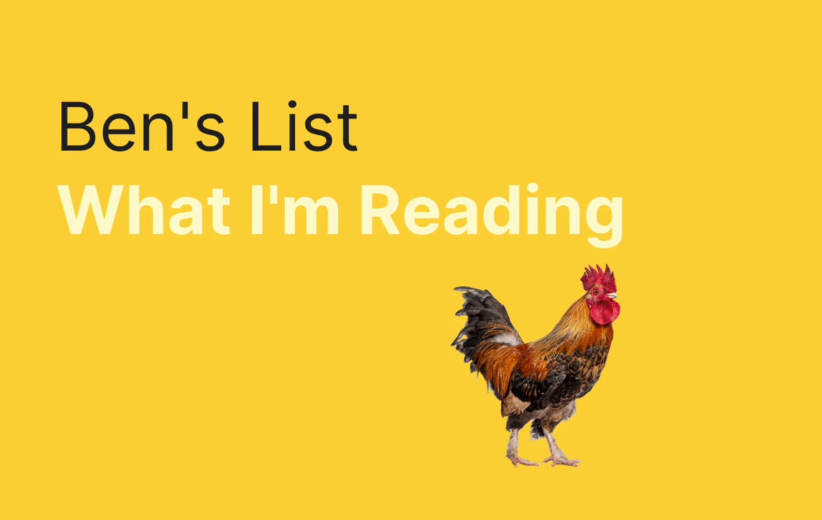 Ben s List 1 6