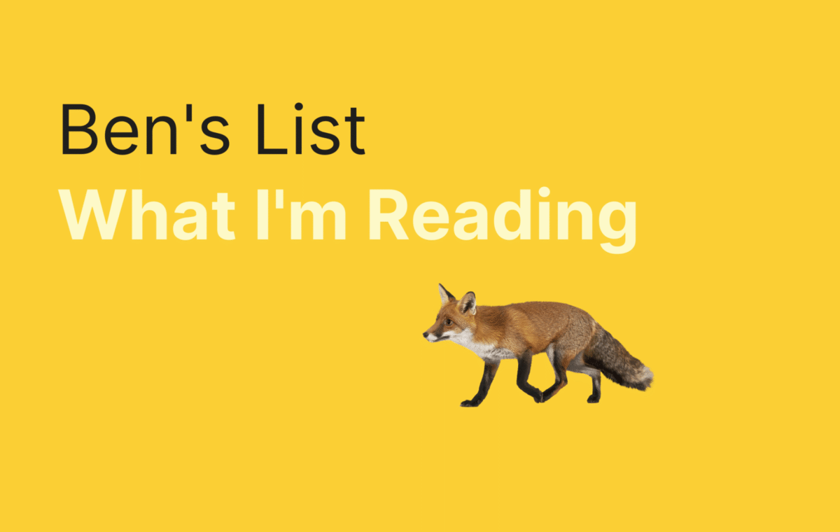Ben s List 1 8