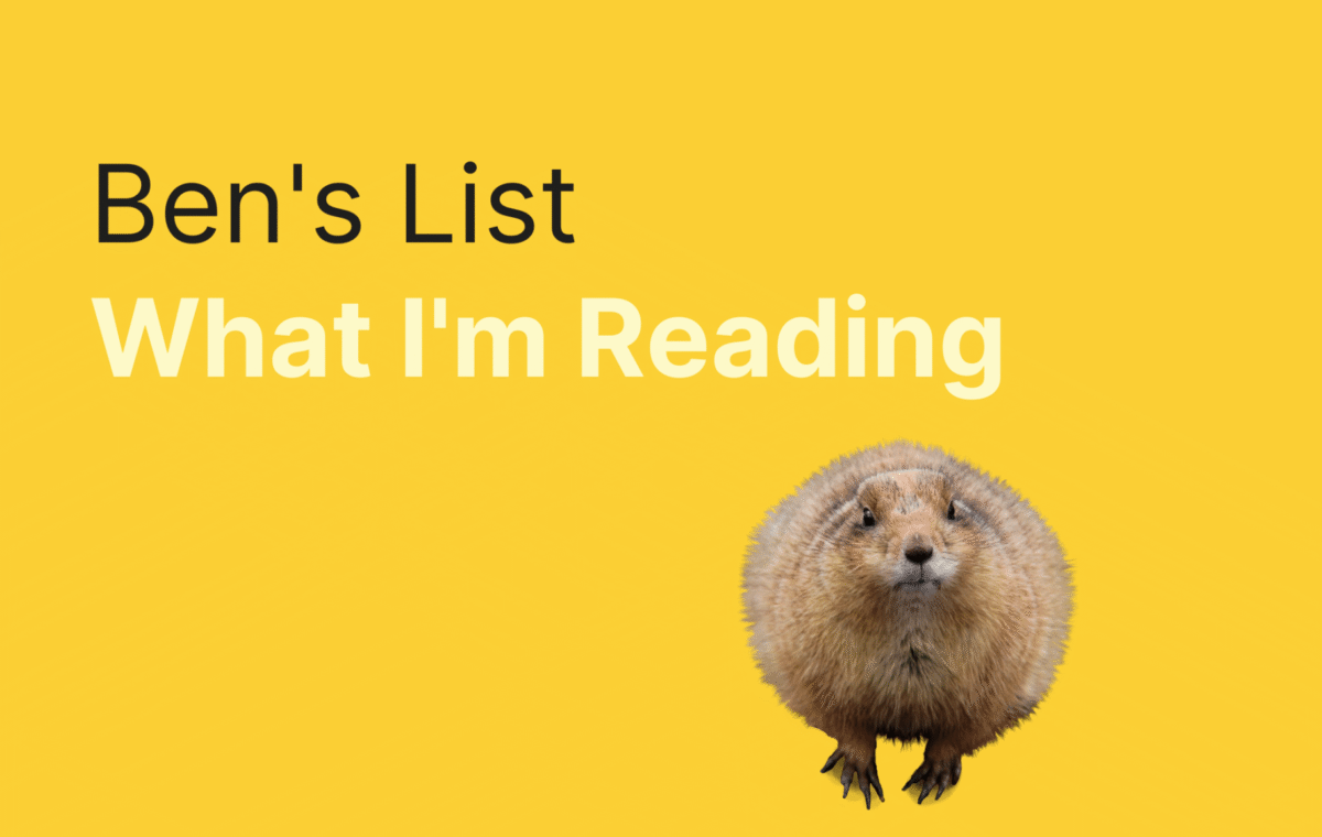 Ben s List 2 2