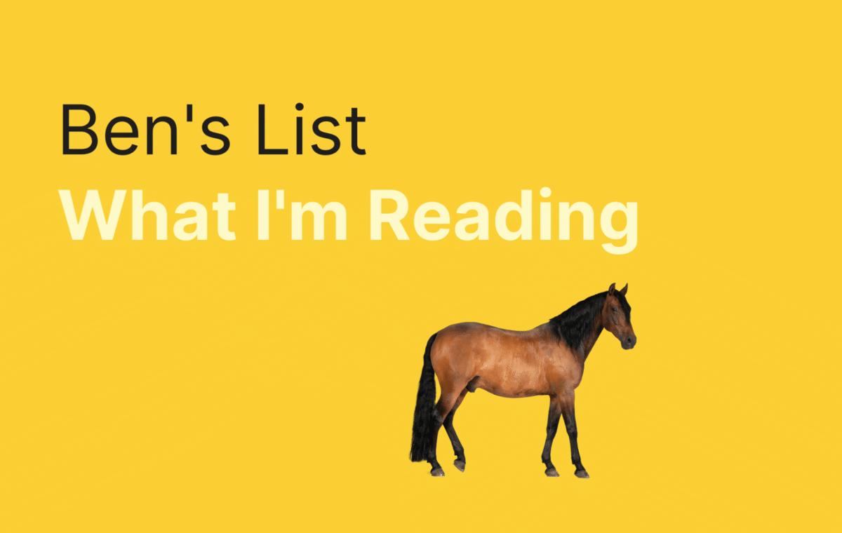 Ben s List 3 2