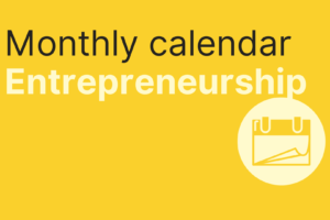 ENTERPRENEURSHIP | Monthly Calendar | October, 2020