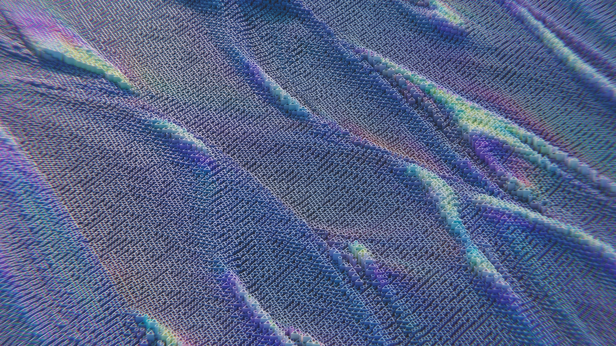 Artificial General Intelligence: "AI under the hood - AI creating flowing materials or recreating air flows, this could represent how AGI could look while processing." Artist: Domhnall Malone