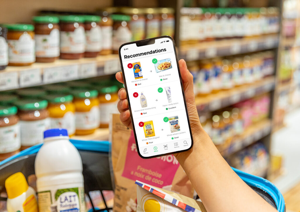 food tech app - Yuka