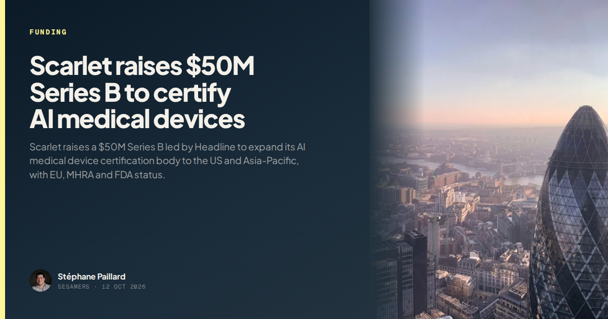 Scarlet raises $50M Series B to certify AI medical devices